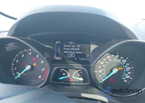 2013 Ford Escape Sel из США, поврежденный, VIN 1FMCU0HX1DUA83600